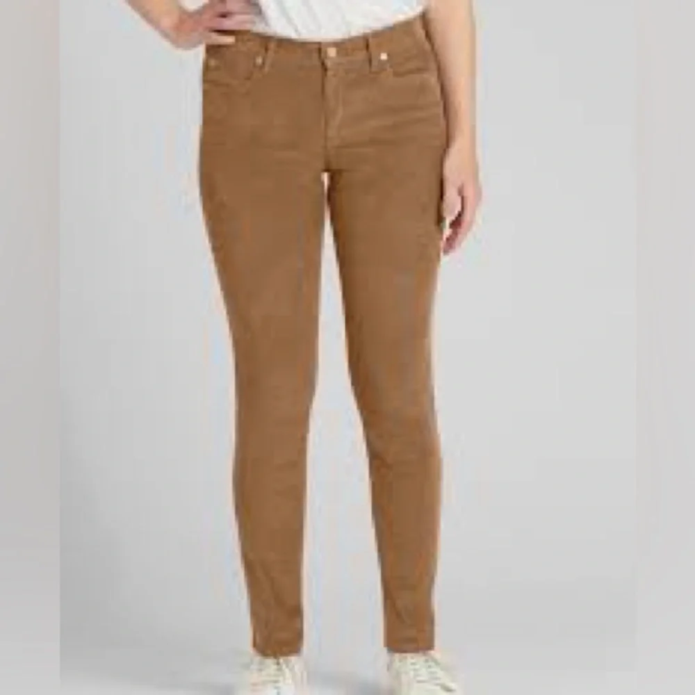 Gap True Skinny Corduroy Pants with Stretch in Worker Brown 30 10 - Picture 4 of 9